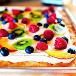 Рецепт Пицца «Фруктовая тарелка»