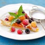 Рецепт Летний пирог с ягодами и сметаной