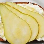 Рецепт Грушевые бутерброды с сыром рикотта