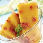 Рецепт Фруктовый лед из манго и клубники