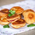 Рецепт Оладьи с начинкой из варенья