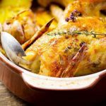 Рецепт Запеченная курица с картофелем и пряными травами