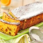 Рецепт Творожная запеканка с тыквой и изюмом