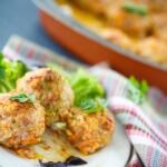 Рецепт Мясные тефтели с кабачками