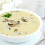Рецепт Грибной суп со сливками
