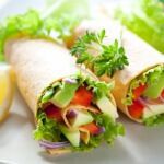 Рецепт Буррито с овощной начинкой