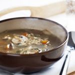 Рецепт Постный грибной суп с перловкой