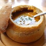 Рецепт Хлебные горшочки для супа в хлебе
