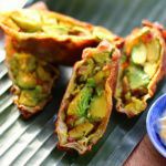 Рецепт Яичный ролл с авокадо и зеленью