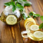 Рецепт Зеленый чай с мятой и лимоном