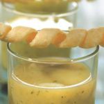 Рецепт Холодный суп вишисуаз из петрушки с сырными палочками
