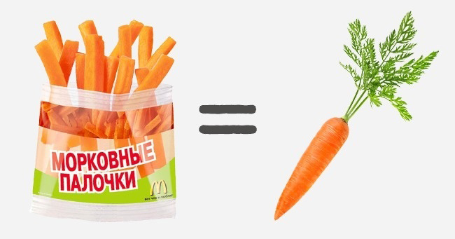 Морковные палочки