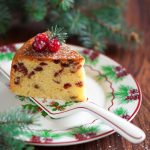 Рецепт Рождественский кекс с клюквой в мультиварке