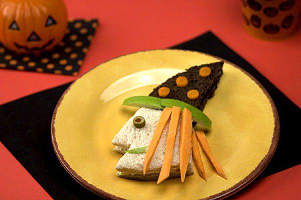 Сэндвич Ведьма на Хэллоуин ~ Домашние рецепты