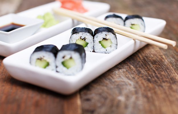 Роллы с огурцом ~ Домашние рецепты