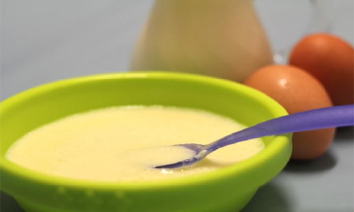 Заварной крем для шарлотки ~ Домашние рецепты