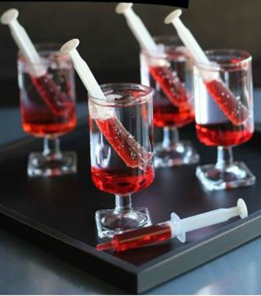 Коктейль вампира на Хэллоуин ~ Домашние рецепты