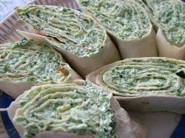 Солено-острый творог в лаваше ~ Домашние рецепты