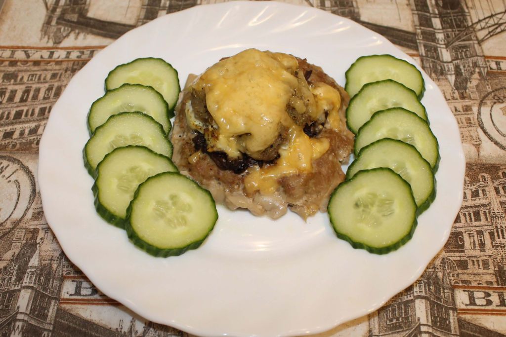 Стожки из фарша под шубой в духовке ~ Домашние рецепты